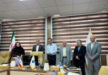 مراسم معرفی رییس جدید پژوهشکده میگوی کشور و قدردانی از زحمات رییس پیشین