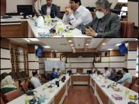 جلسه شورای راهبردی نمایشگاه شیلات ایران در استان بوشهر